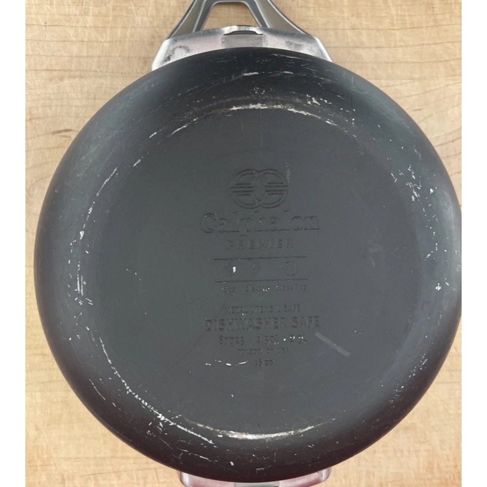 Calphalon PREMIER 2.5 Quart Hard Anodized Nonstick Saucepan *Model 87025 - Picture 6 of 6